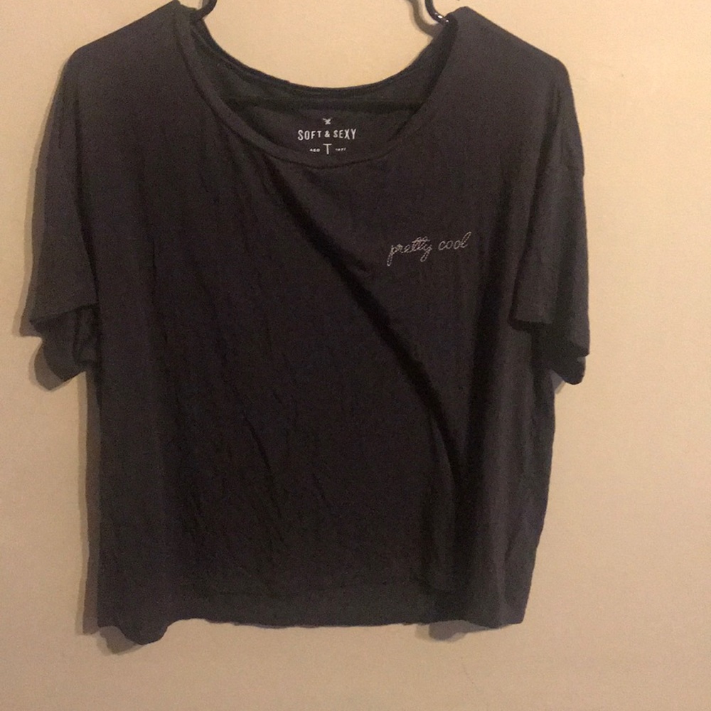 Cropped American Eagle soft and sexy shirt